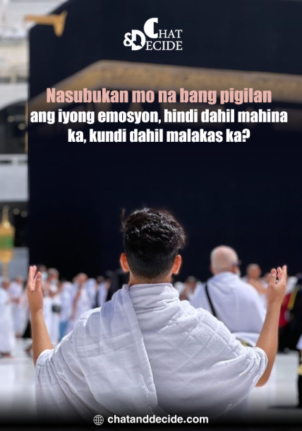 Nasubukan mo na bang pigilan ang iyong emosyon, hindi dahil mahina ka, kundi dahil malakas ka?