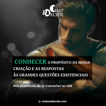 Os Benefícios de se Converter ao Islã / Conhecer o propósito da nossa criação e as respostas às grandes questões existenciais.