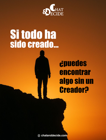 Si todo ha sido creado... ¿puedes encontrar algo sin un Creador?