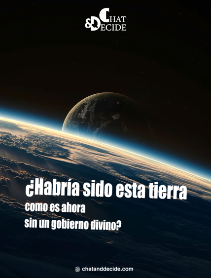 ¿Habría sido esta tierra como es ahora sin un gobierno divino?