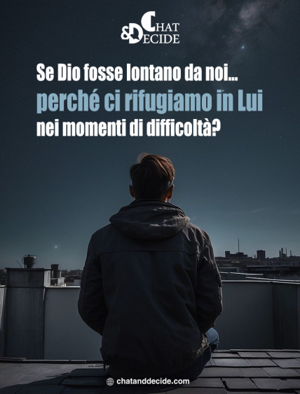 Se Dio fosse lontano da noi... perché ci rifugiamo in Lui nei momenti di difficoltà?