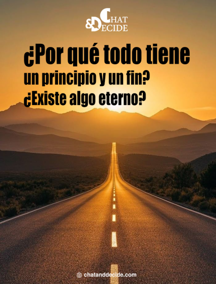 ¿Por qué todo tiene un principio y un fin? ¿Existe algo eterno?