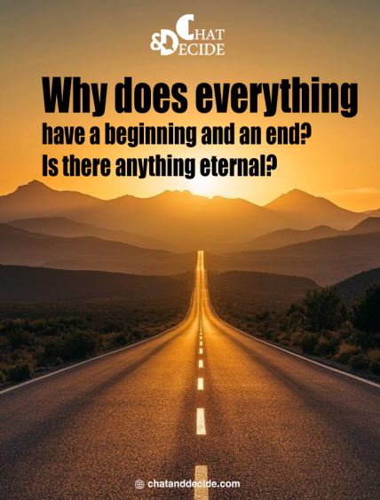 Why does everything have a beginning and an end? Is there anything eternal?