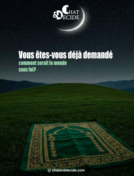 Vous êtes-vous déjà demandé comment serait le monde sans foi?