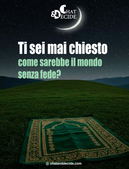 Ti sei mai chiesto come sarebbe il mondo senza fede?