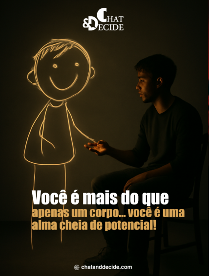 Você é mais do que apenas um corpo... você é uma alma cheia de potencial!