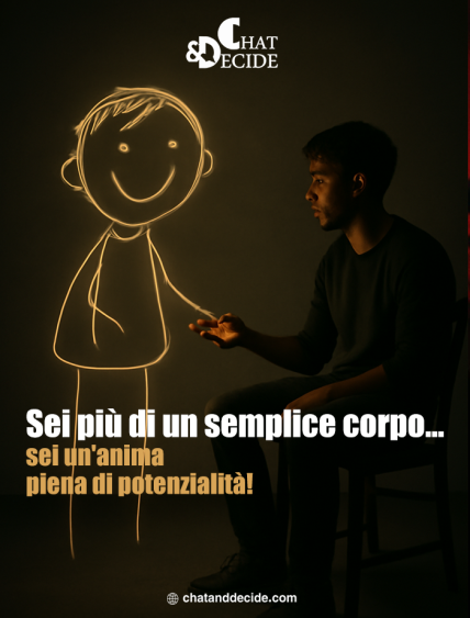 Sei più di un semplice corpo... sei un'anima piena di potenzialità!
