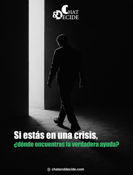 Si estás en una crisis, ¿dónde encuentras la verdadera ayuda?