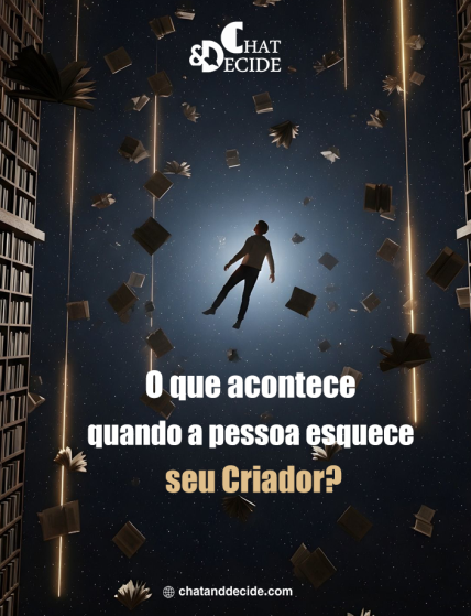 O que acontece quando a pessoa esquece seu Criador?