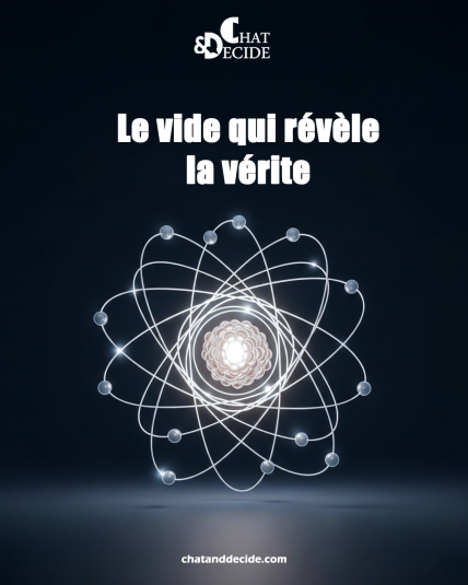 Le vide qui révèle la vérite