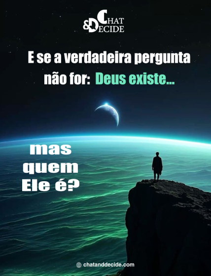 E se a verdadeira pergunta não for: Deus existe… mas quem Ele é?