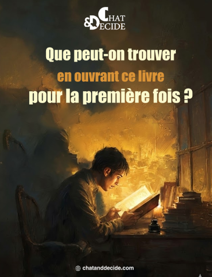Que peut-on trouver en ouvrant ce livre pour la première fois ?