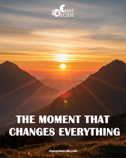 The Moment That Changes Everything