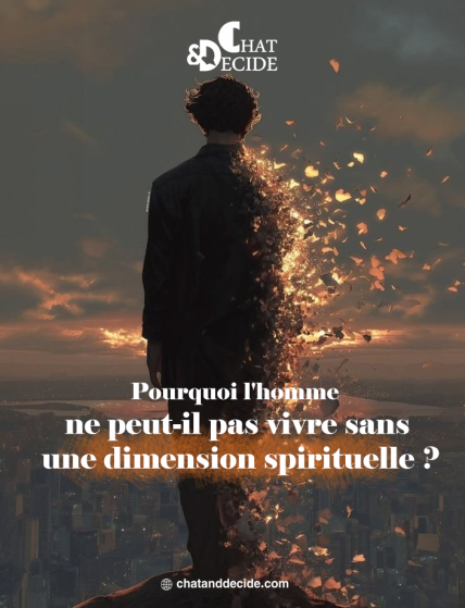 Pourquoi l'homme ne peut-il pas vivre sans une dimension spirituelle ?