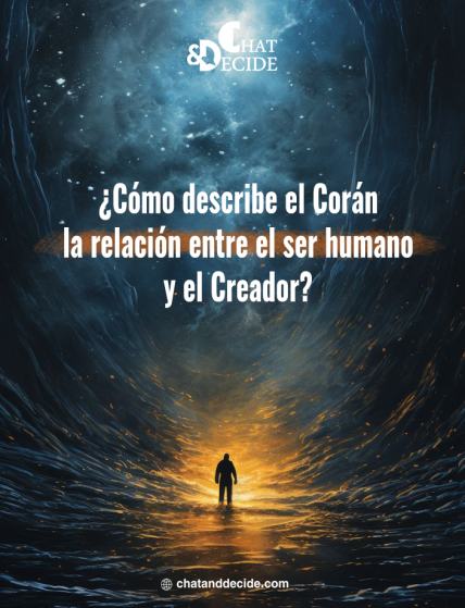 ¿Cómo describe el Corán la relación entre el ser humano y el Creador?