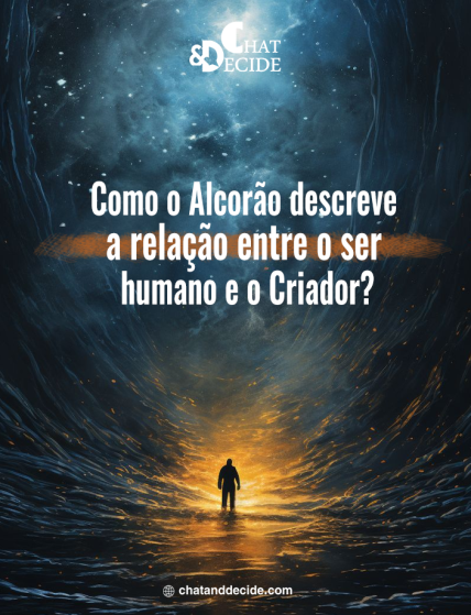 Como o Alcorão descreve a relação entre o ser humano e o Criador?
