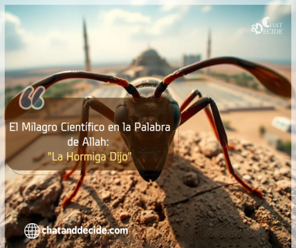 El Milagro Científico en la Palabra de Allah: "La Hormiga Dijo"