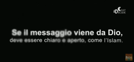 Se il messaggio viene da Dio, deve essere chiaro e accessibile, come l’Islam