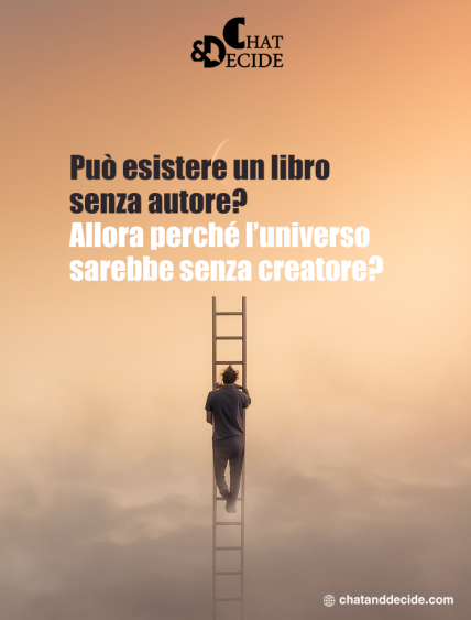 Può esserci un libro senza autore? Perché l’universo?