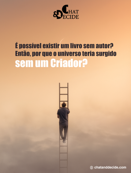 É possível existir um livro sem autor? Então, por que o universo teria surgido sem um Criador?