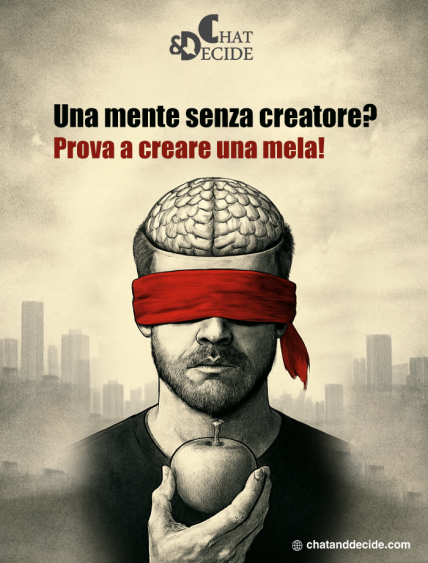 Una mente senza creatore? Prova a creare una mela!