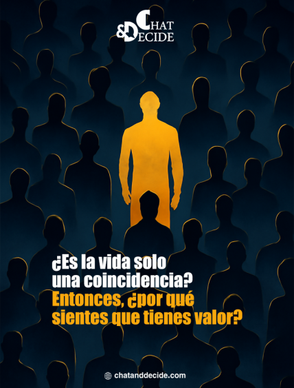 "¿Es la vida una coincidencia? ¿Por qué tienes valor?"