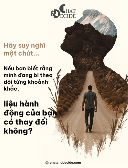 Nếu bị theo dõi liên tục, bạn có thay đổi hành động?