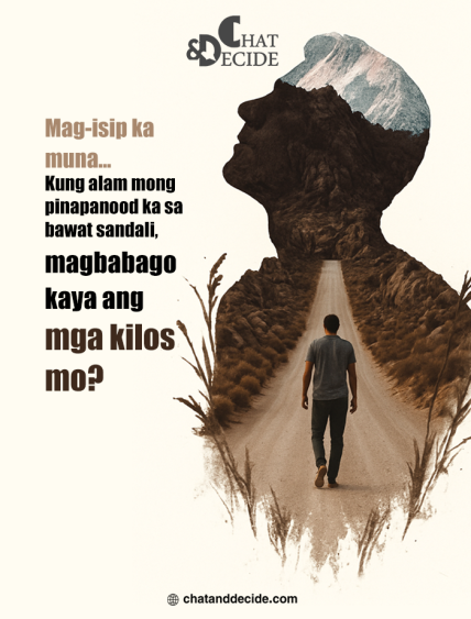 "Mag-isip ka muna... Magbabago ba ang kilos mo?"
